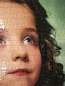 ARTXPUZZLES - Artist Andres Serrano Title: America (Jewel-Joy Stevens, America’s Little Yankee Miss), 2003 Jigsaw Puzzle Size: 19.75" x 28" 1000 Jigsaw Puzzle Pieces